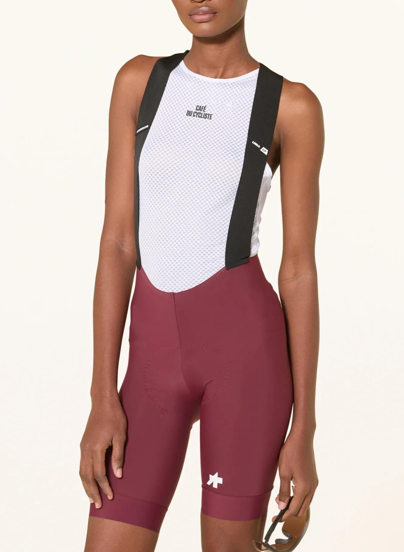 Radhose UMA GT S11 mit Trägern und gepolstertem Einsatz