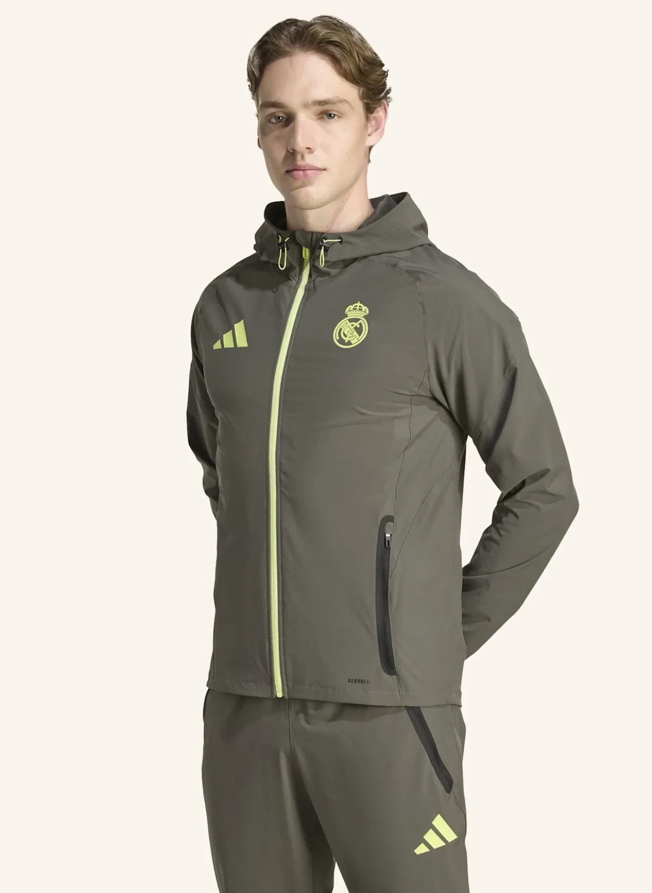 REAL MADRID TIRO 25 COMPETITION VIS TECH TRAVEL JACKE