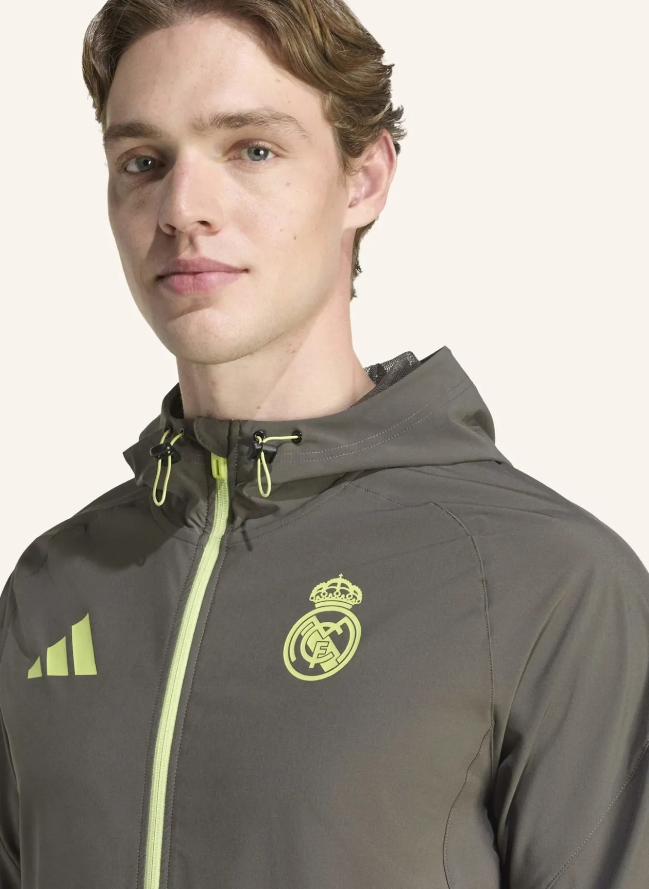 REAL MADRID TIRO 25 COMPETITION VIS TECH TRAVEL JACKE