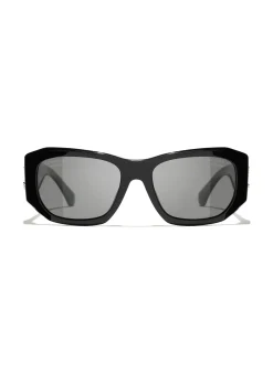 Rechteckige Sonnenbrille