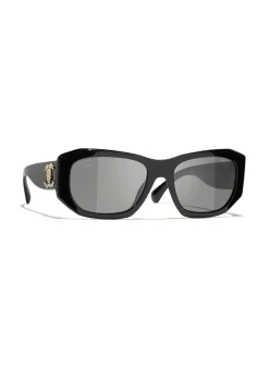 Rechteckige Sonnenbrille