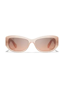 Rechteckige Sonnenbrille