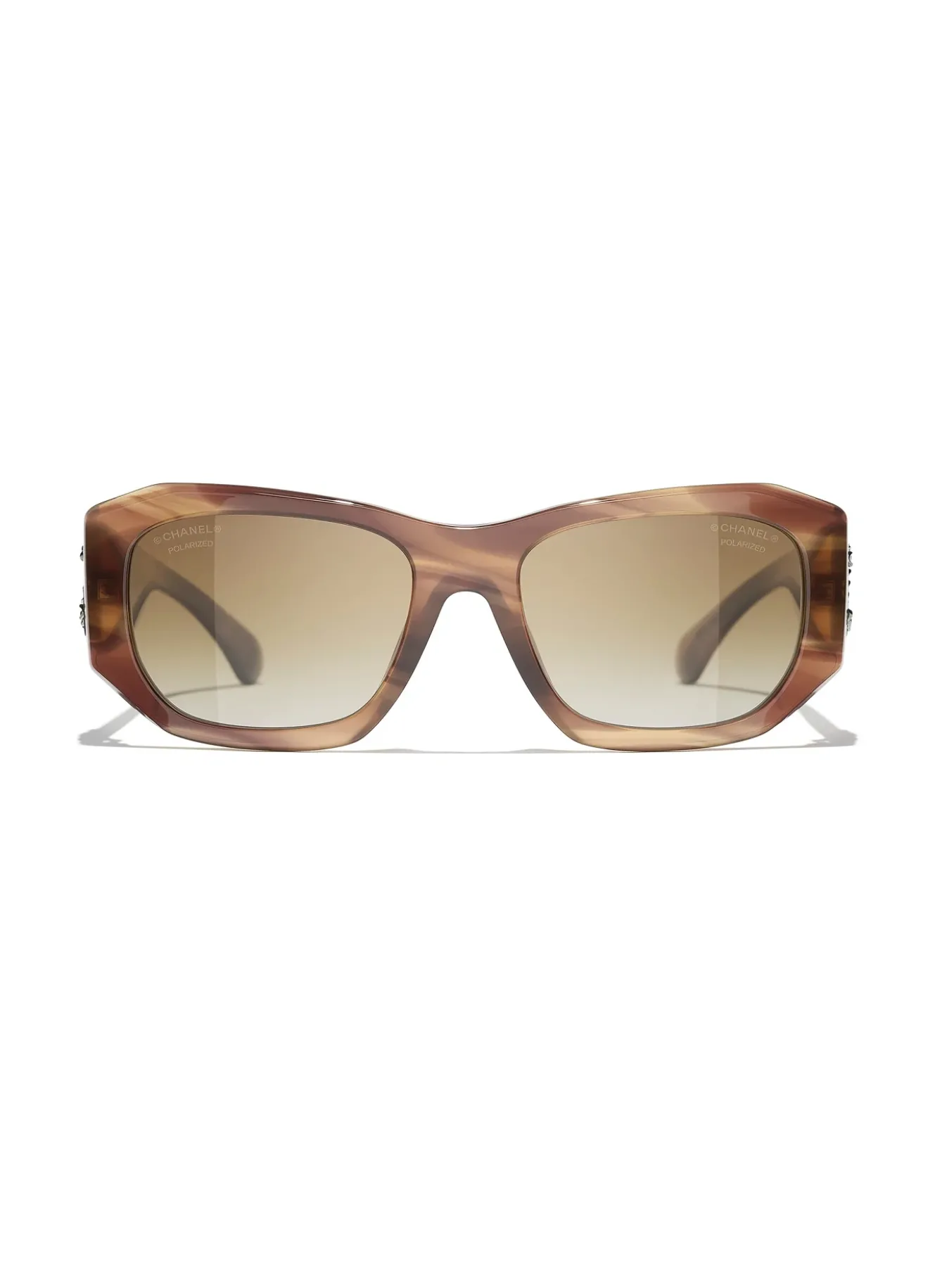 Rechteckige Sonnenbrille
