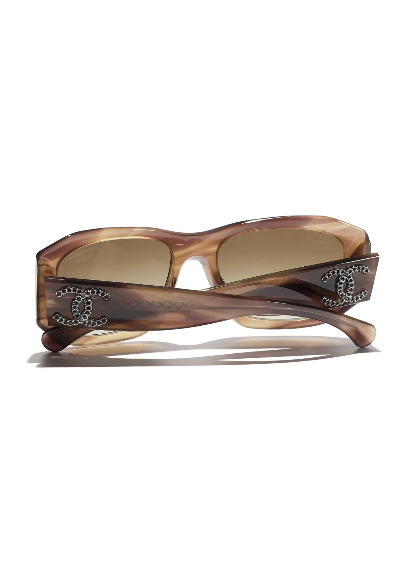 Rechteckige Sonnenbrille
