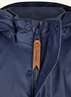 Regenjacke gefüttert Zacken