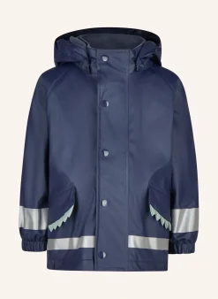 Regenjacke gefüttert Zacken
