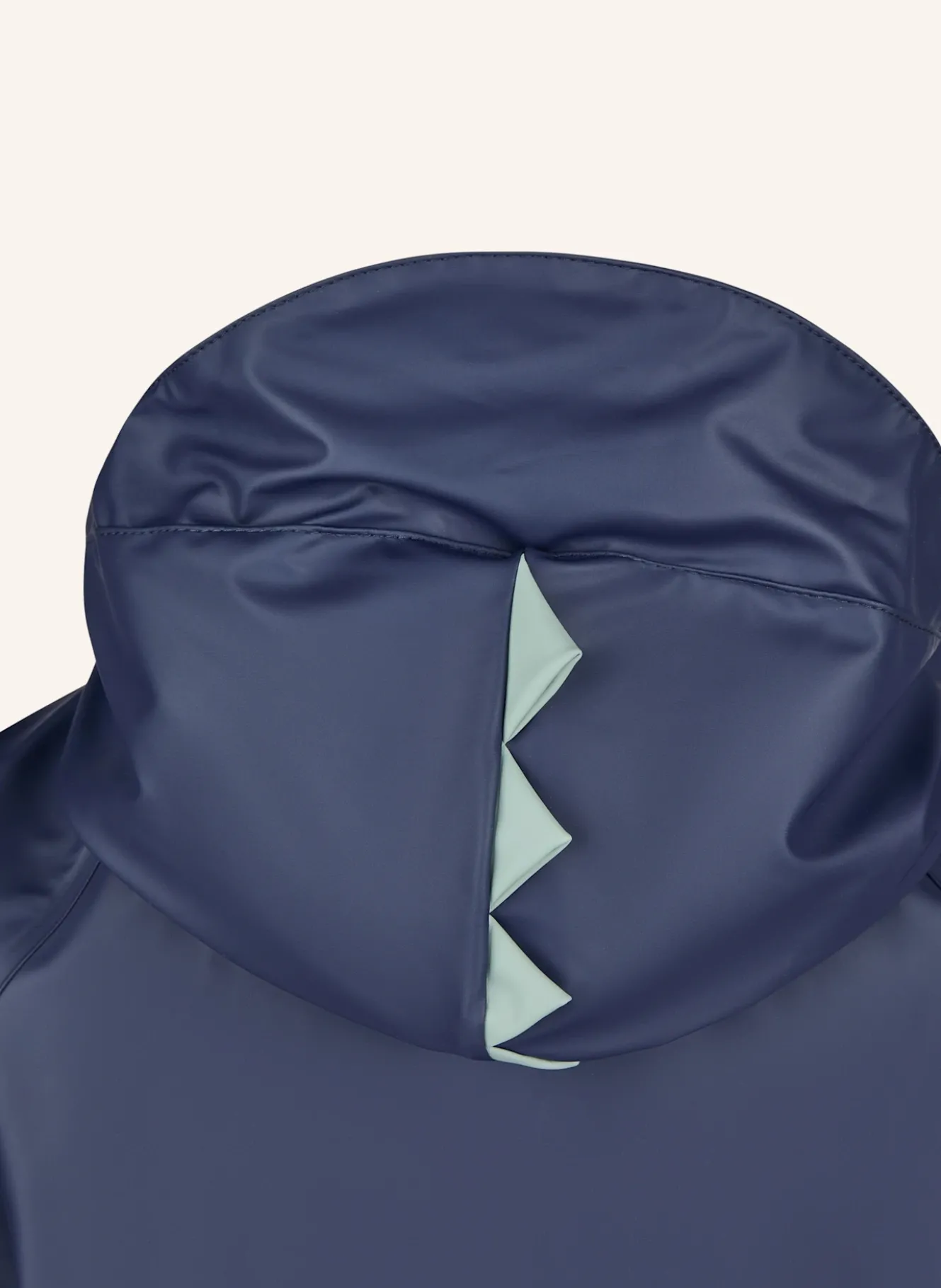 Regenjacke gefüttert Zacken