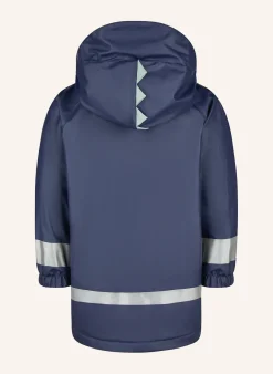 Regenjacke gefüttert Zacken