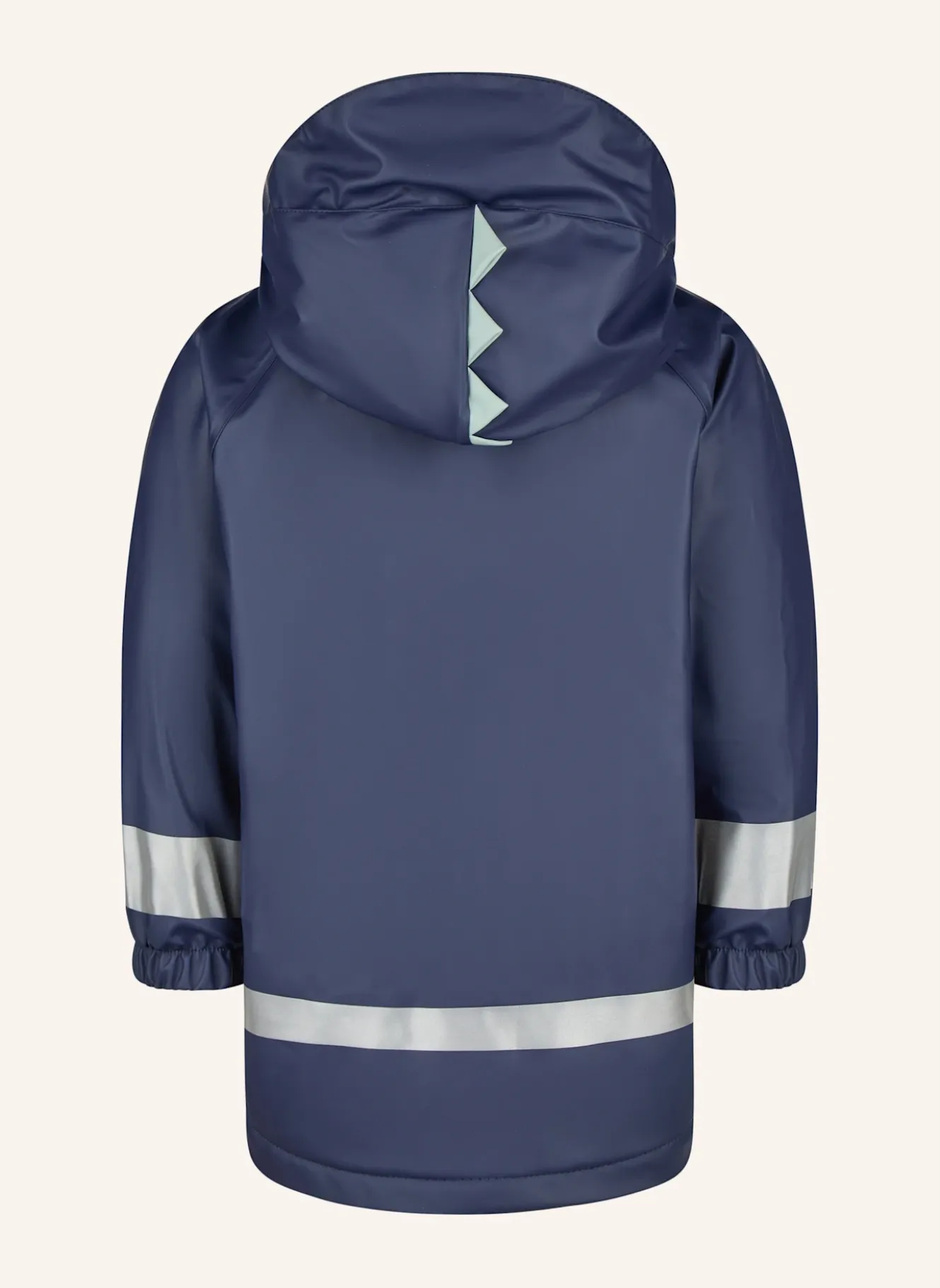 Regenjacke gefüttert Zacken