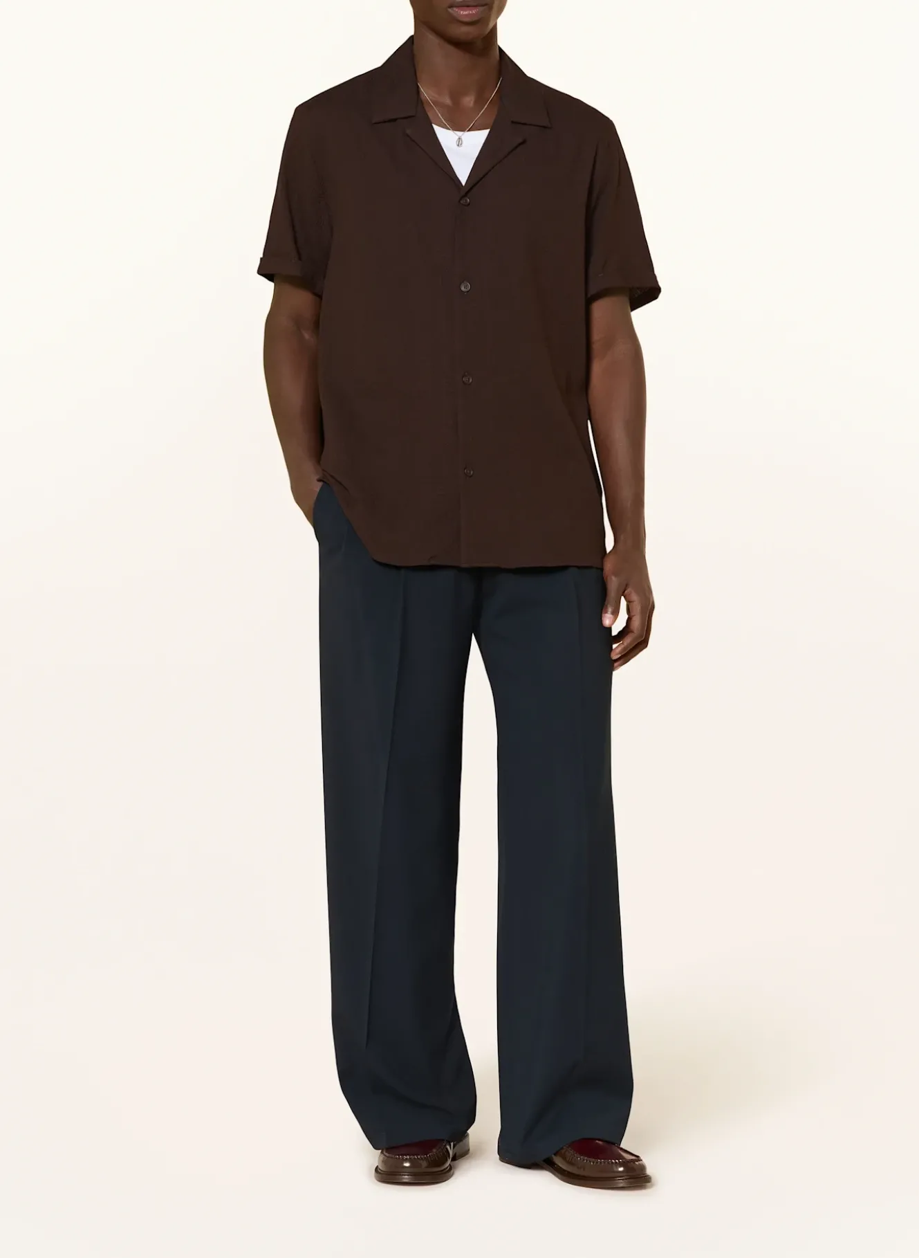 Resorthemd BIJAN_2 Comfort Fit aus Jacquard