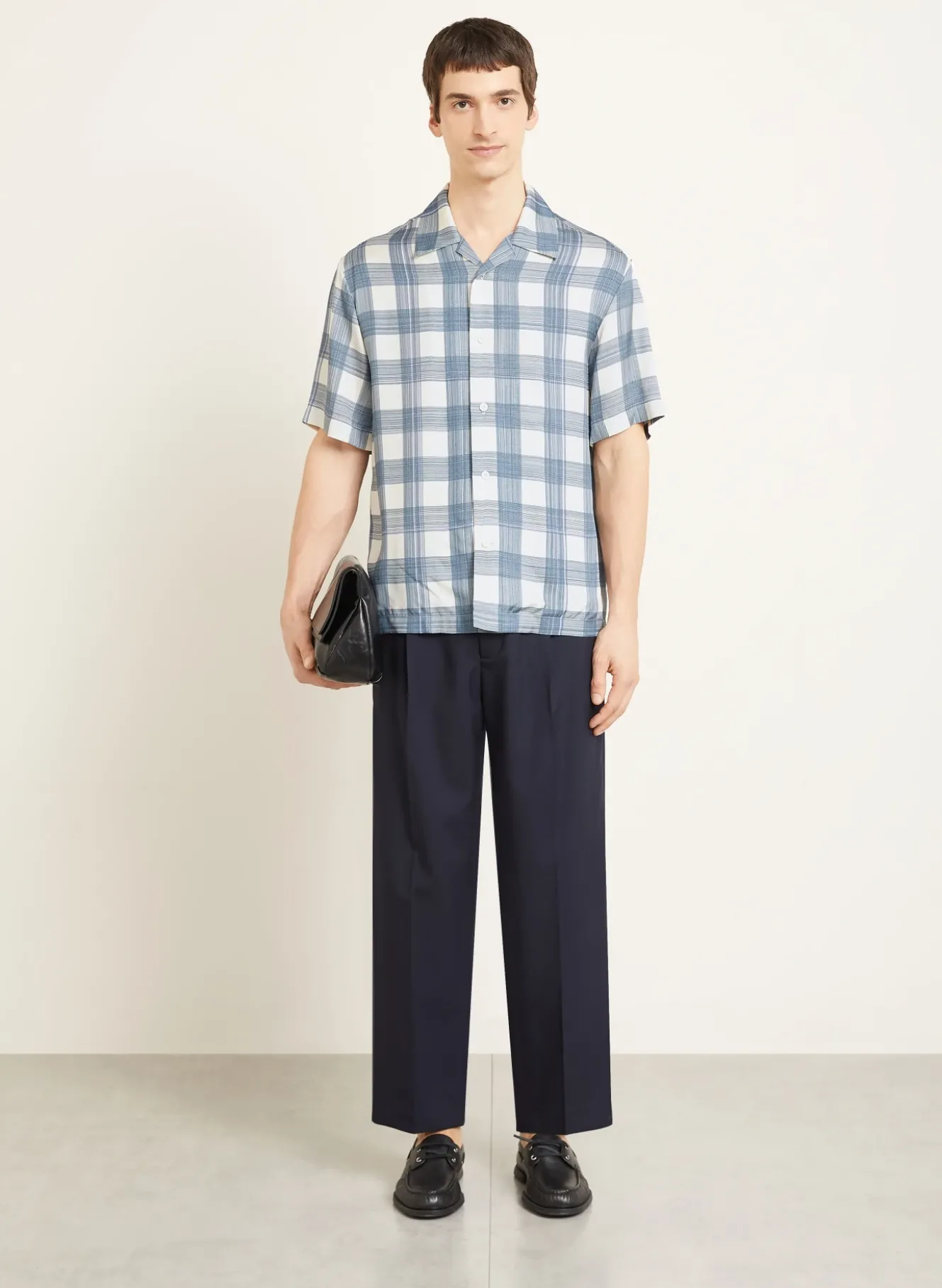 Resorthemd Comfort Fit aus Satin