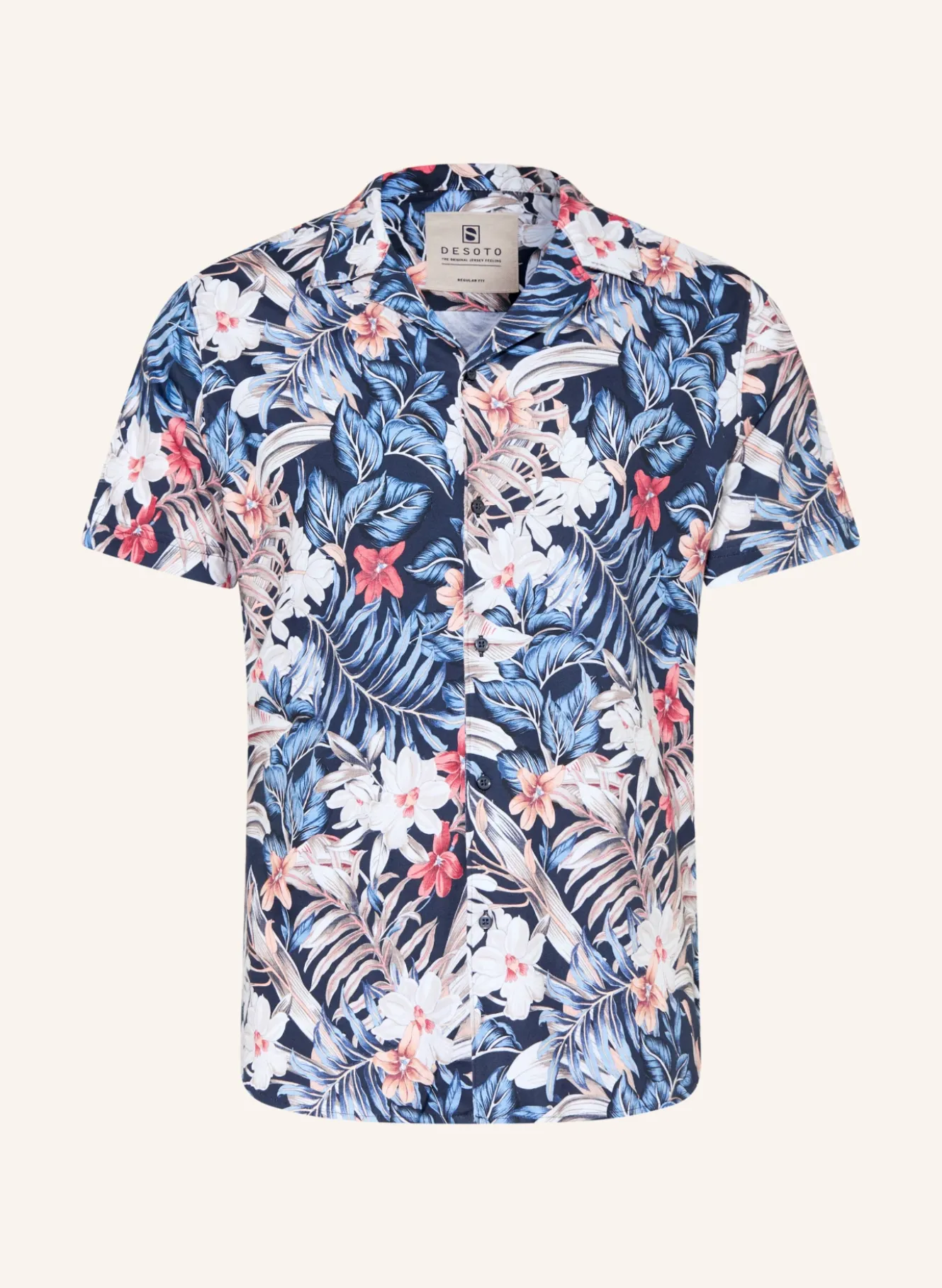 Resorthemd LIDO Slim Fit aus Jersey