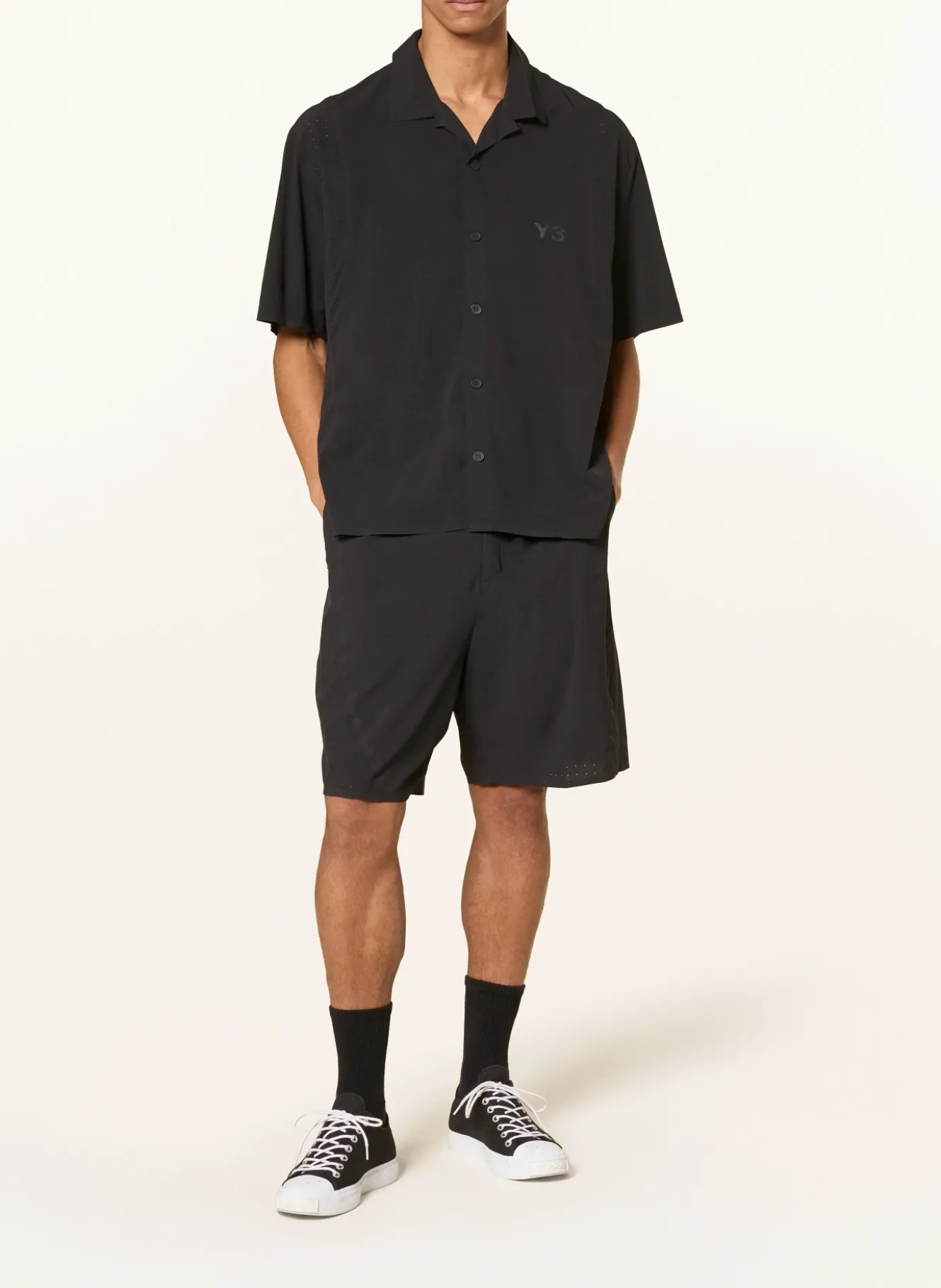 Resorthemd Y-3 ULTRALIGHT WOVEN Loose Fit
