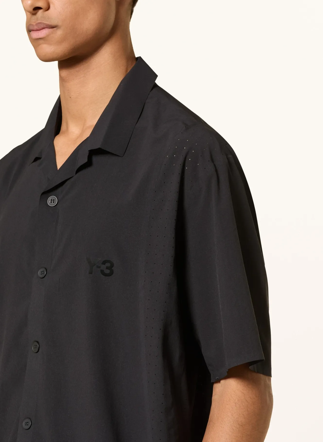 Resorthemd Y-3 ULTRALIGHT WOVEN Loose Fit