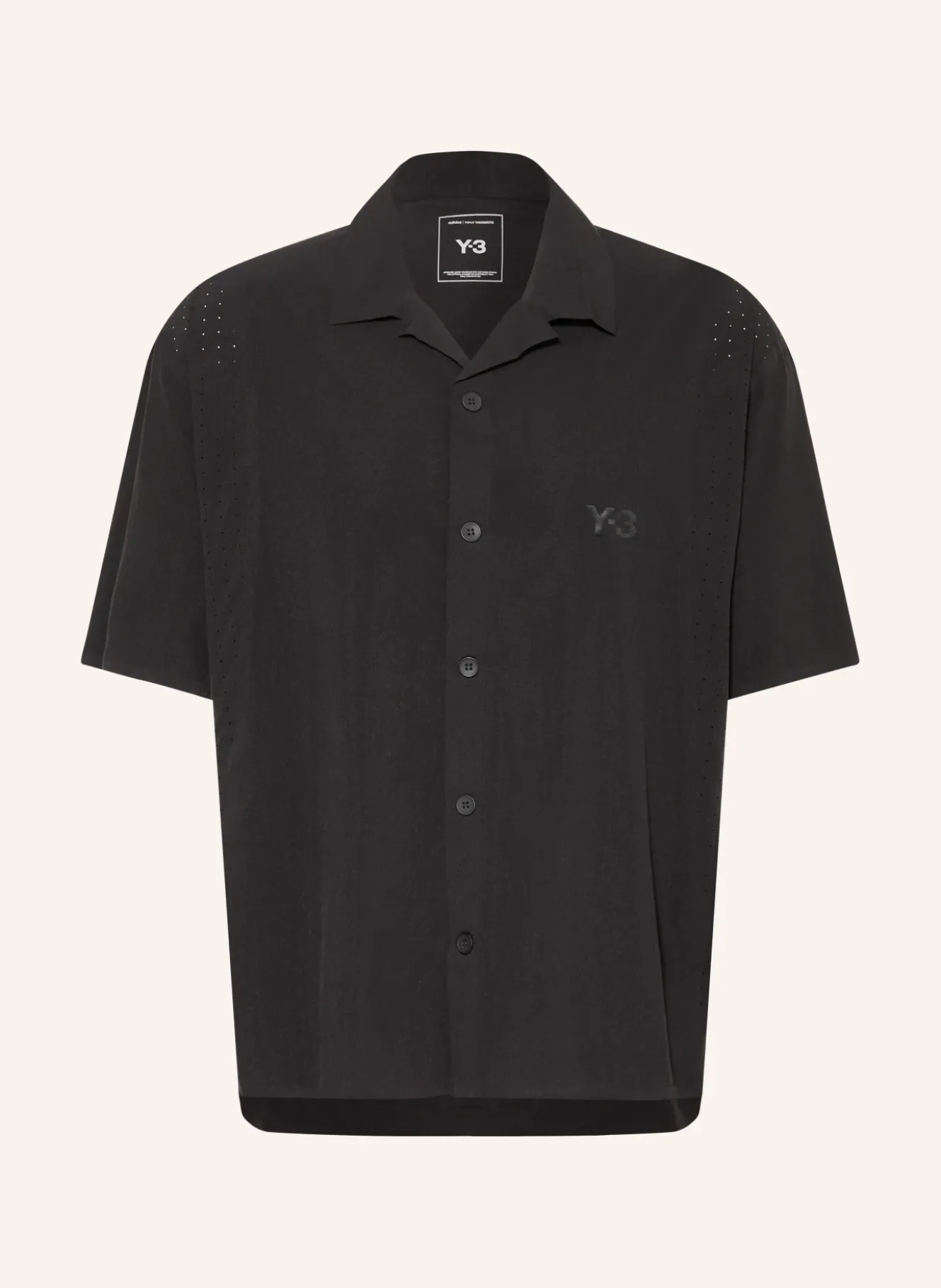 Resorthemd Y-3 ULTRALIGHT WOVEN Loose Fit