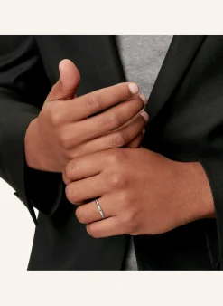 Ring TIFFANY LOCK aus 18Karat Weißgold mit Diamanten im runden Brillantschliff