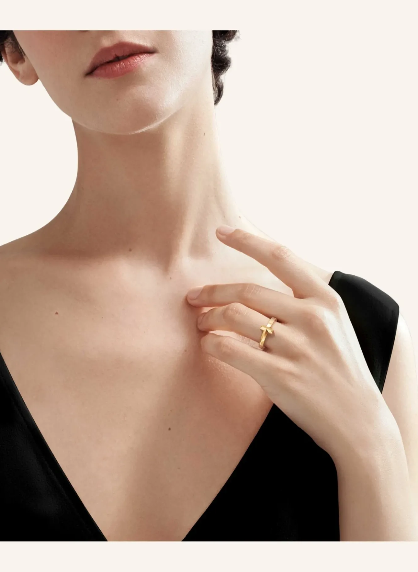 Ring TIFFANY T T ONE aus 18Karat Gelbgold