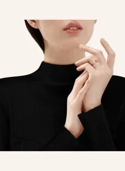 Ring TIFFANY T T ONE aus 18Karat Roségold mit Pavé-Diamanten
