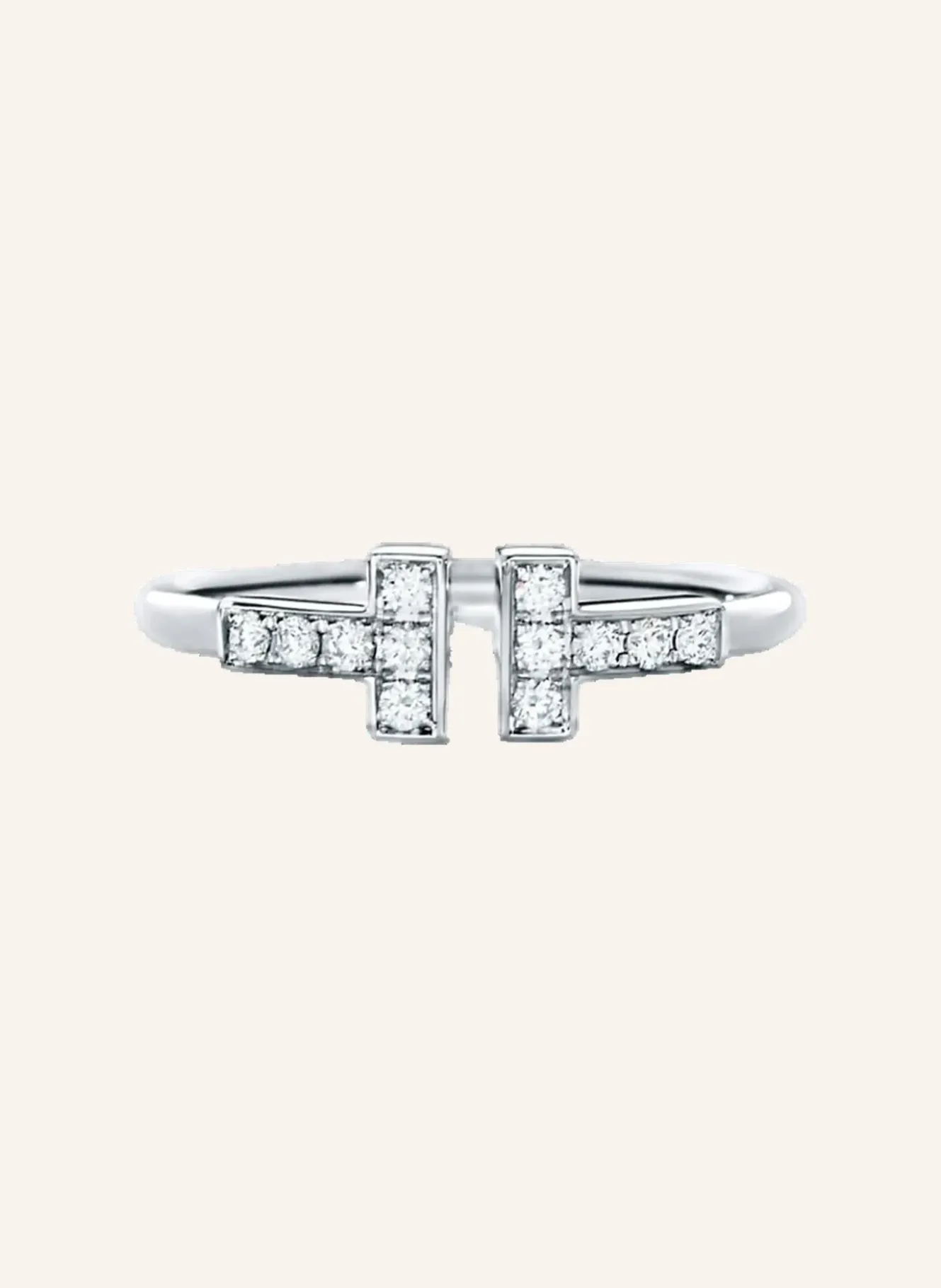 Ring TIFFANY T WIRE aus 18KaratWeißgold