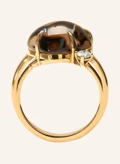 Ring WOLKE RAUCHQUARZ BRILLANT
