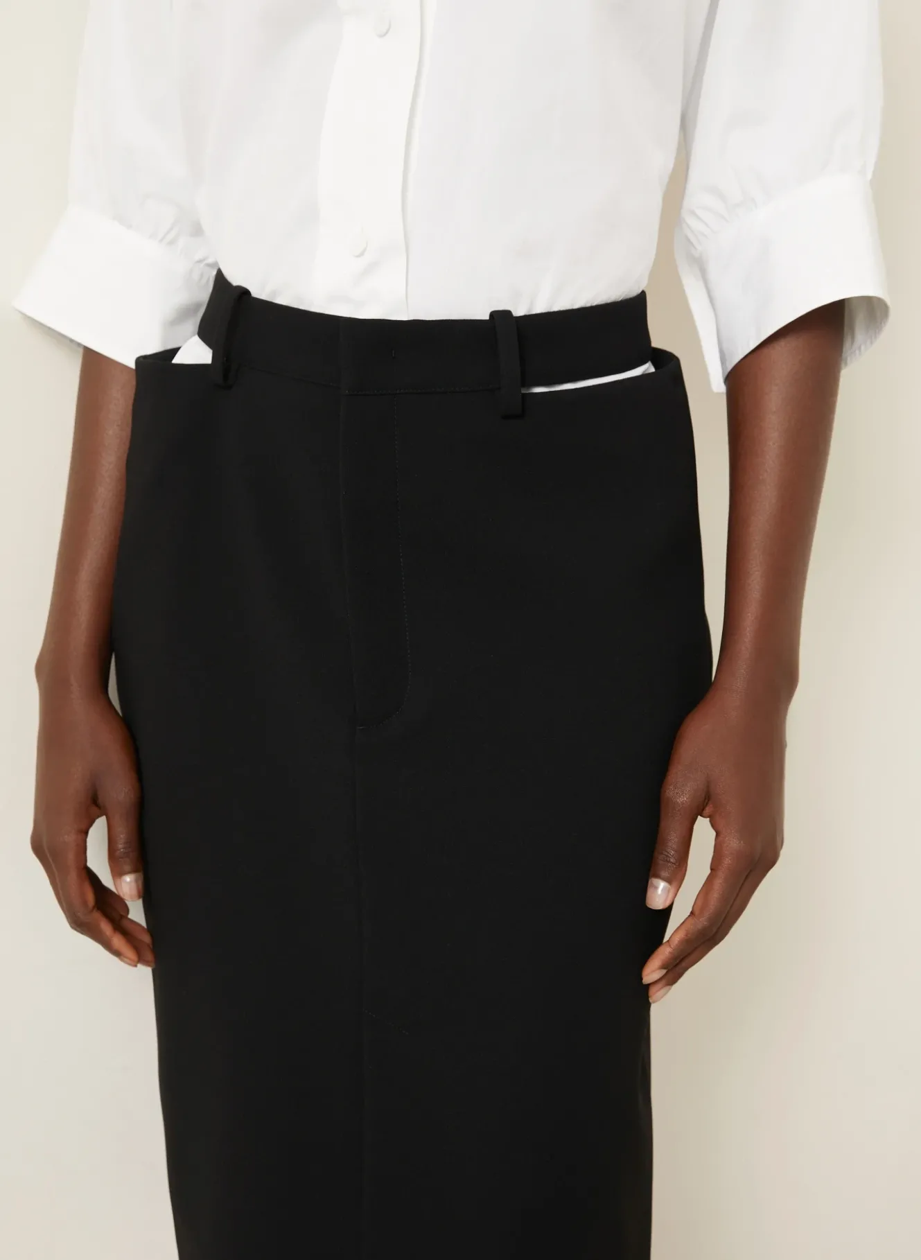 Rock mit Cut-outs