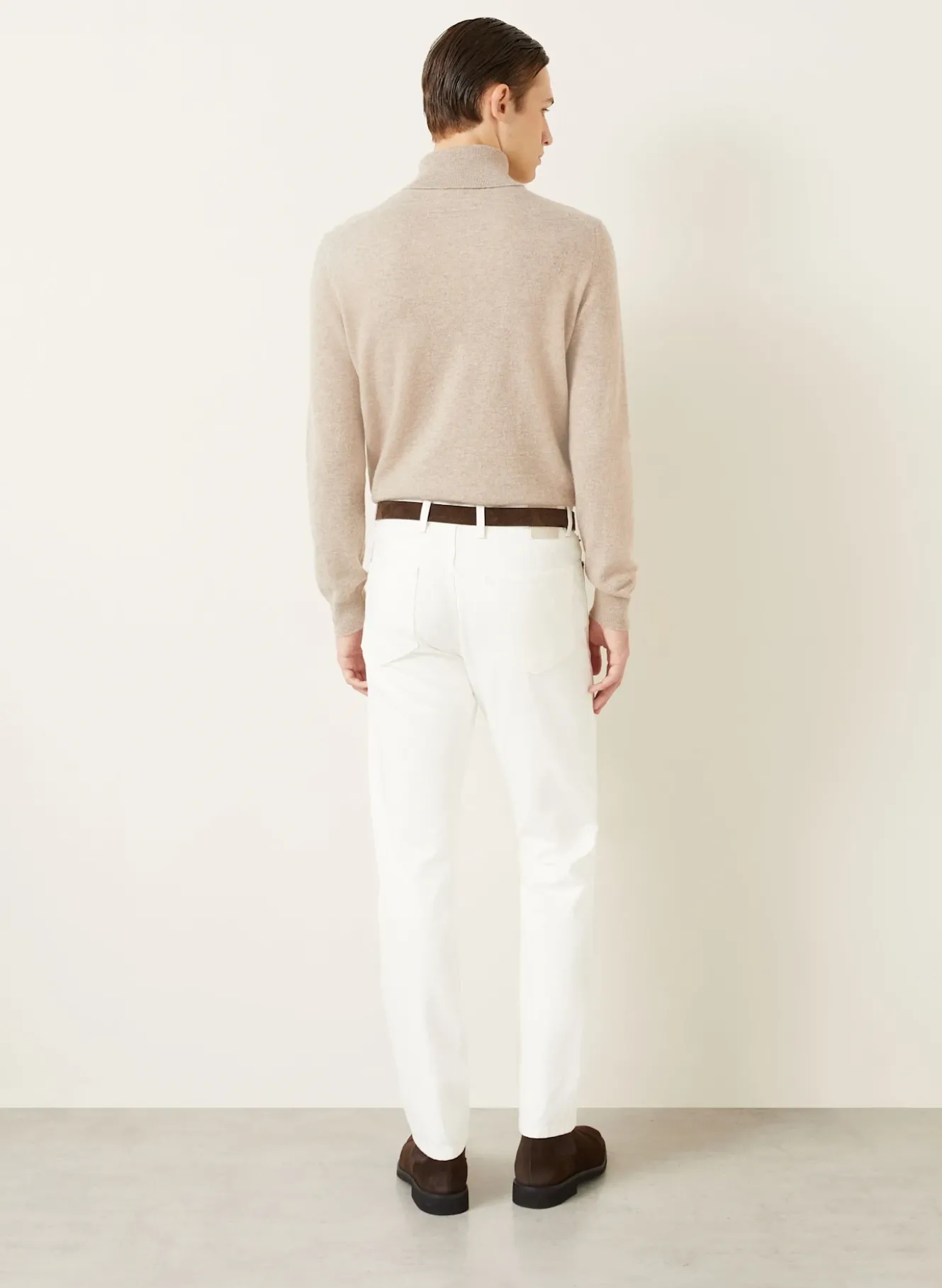 Rollkragenpullover aus Cashmere