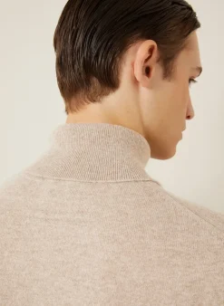 Rollkragenpullover aus Cashmere