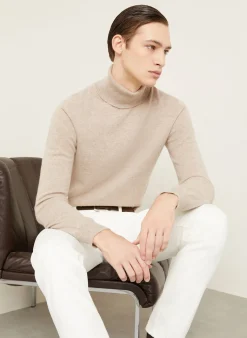 Rollkragenpullover aus Cashmere