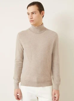 Rollkragenpullover aus Cashmere