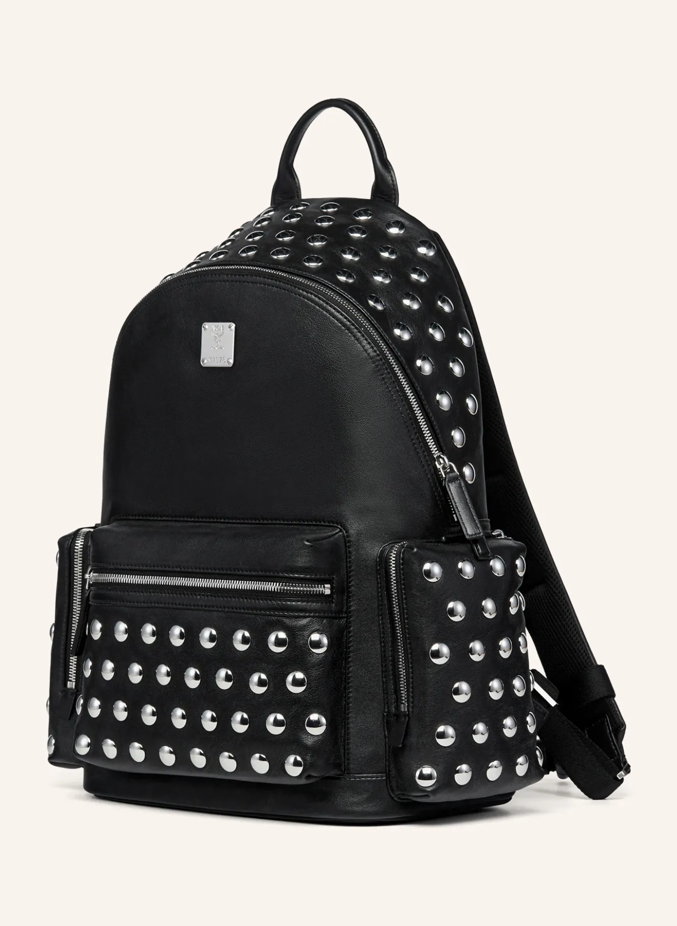 Rucksack STARK mit Nieten und Laptop-Fach