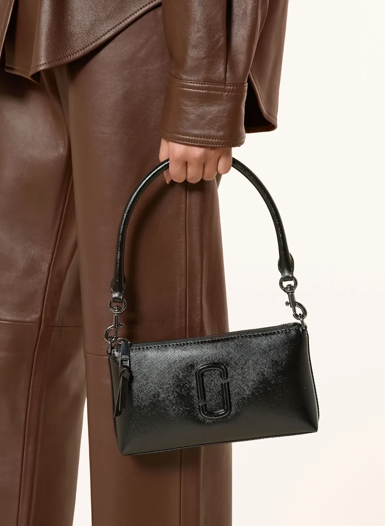 Saffiano-Schultertasche THE SNAPSHOT DTM