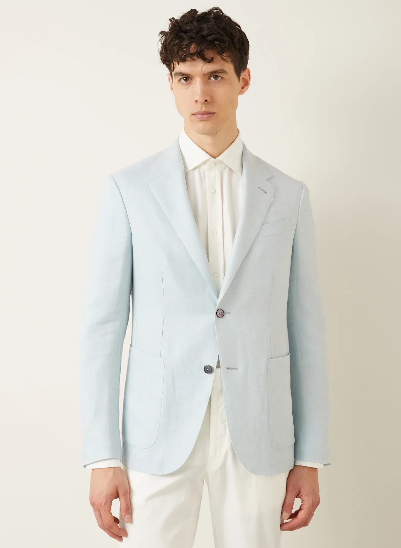 Sakko Extra Slim Fit mit Leinen