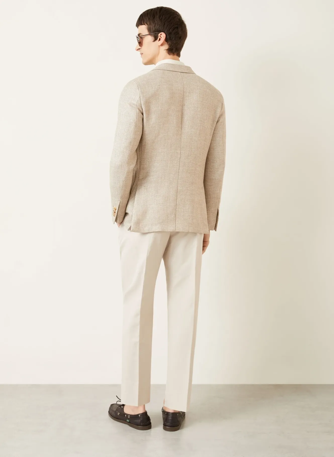 Sakko Extra Slim Fit mit Leinen