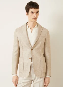 Sakko Extra Slim Fit mit Leinen