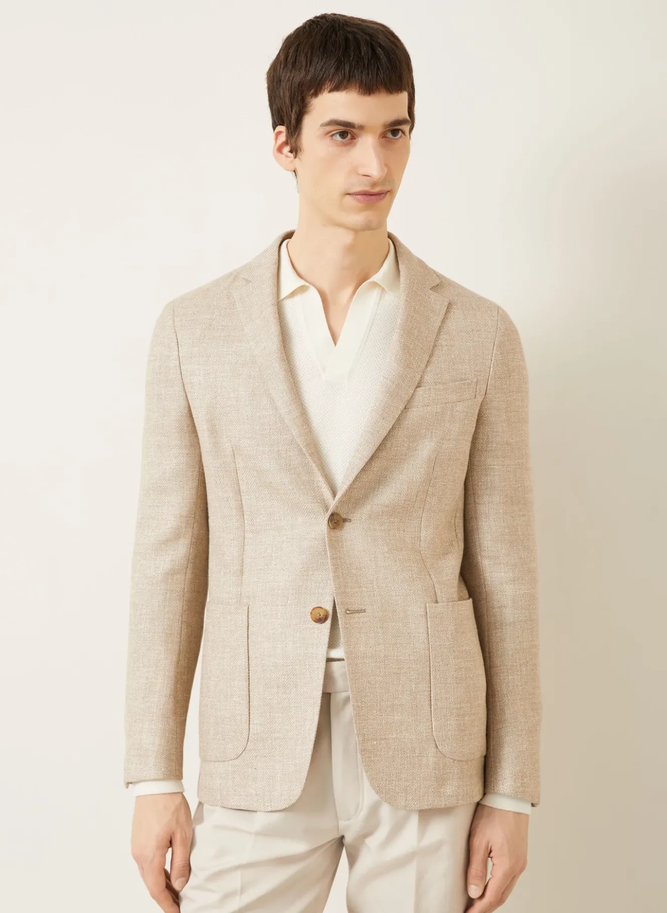 Sakko Extra Slim Fit mit Leinen