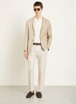 Sakko Extra Slim Fit mit Leinen