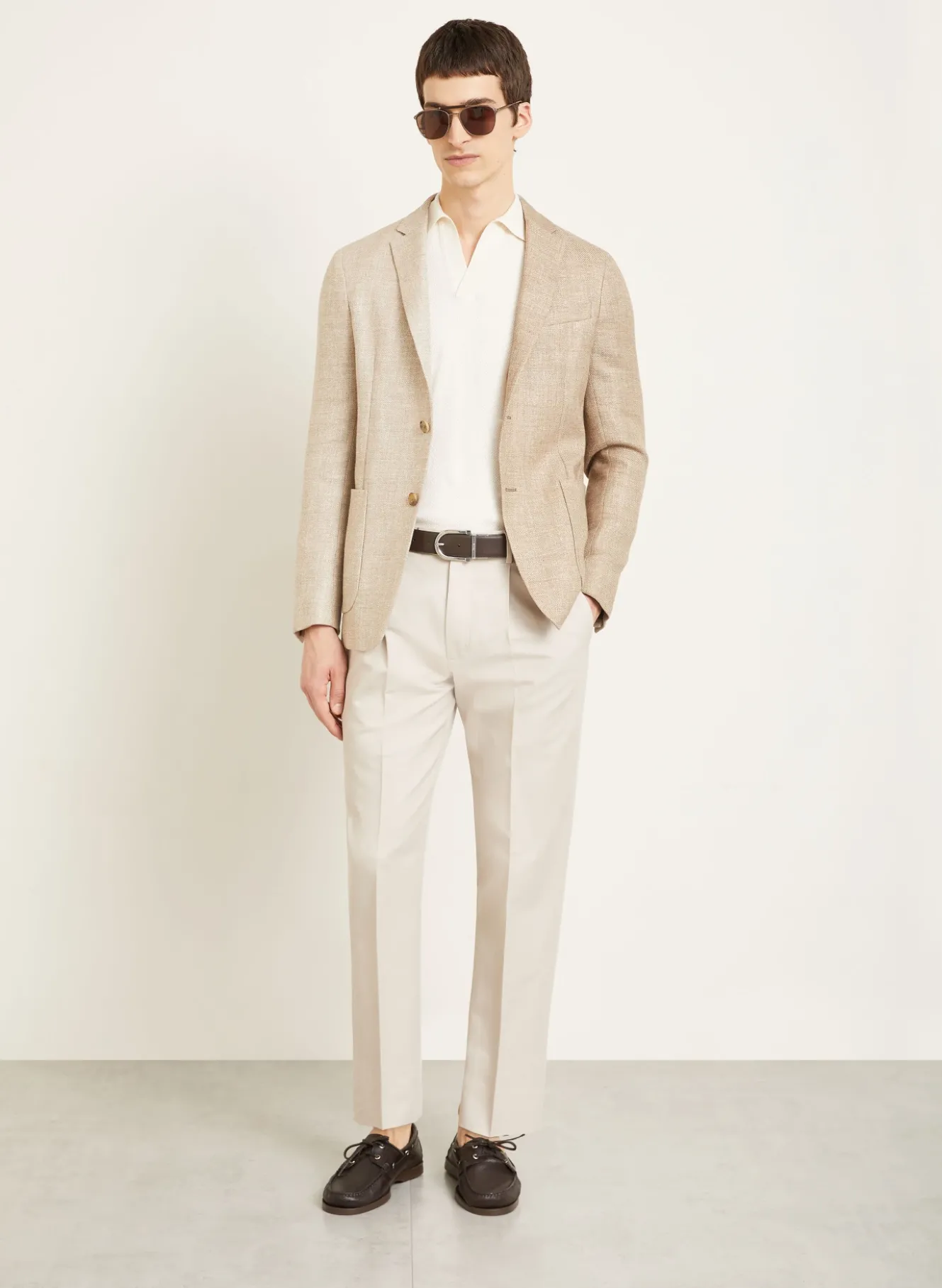 Sakko Extra Slim Fit mit Leinen