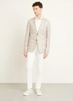 Sakko Extra Slim Fit mit Leinen