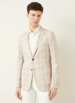 Sakko Extra Slim Fit mit Leinen
