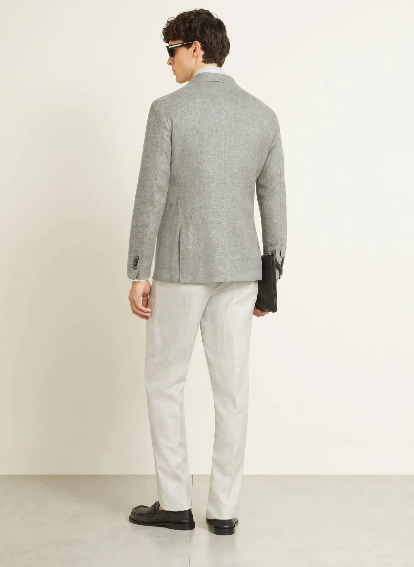 Sakko Extra Slim Fit mit Leinen