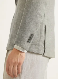 Sakko Extra Slim Fit mit Leinen
