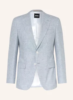 Sakko HUTSON Regular Fit mit Leinen