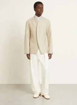 Sakko LA VESTE BASTIDE Extra Slim Fit mit Leinen
