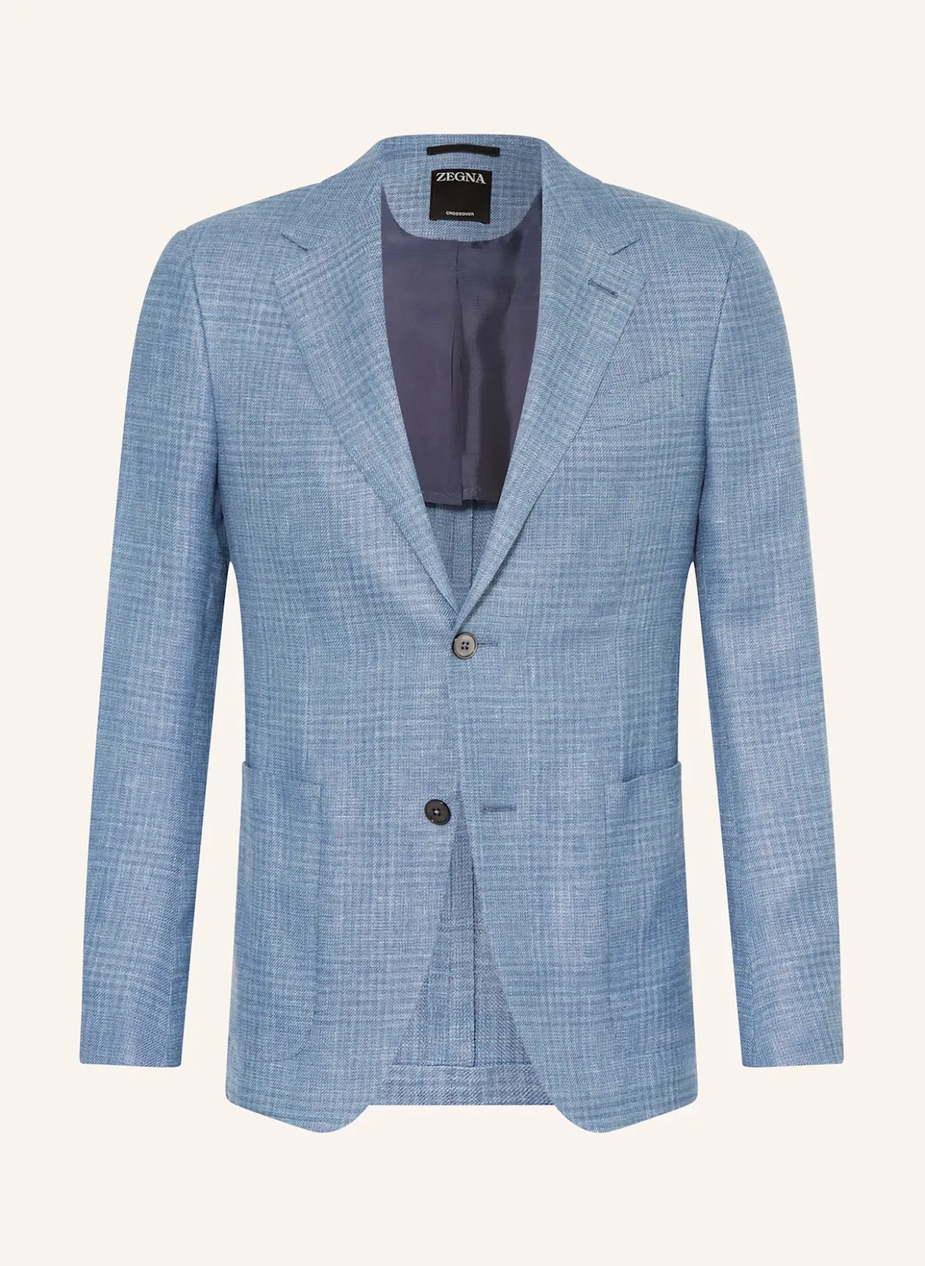 Sakko mit Leinen Slim Fit