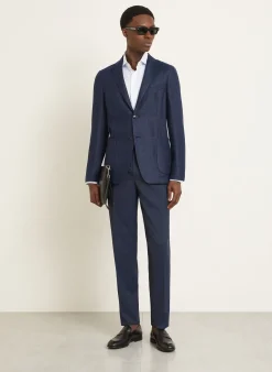 Sakko Slim Fit mit Leinen