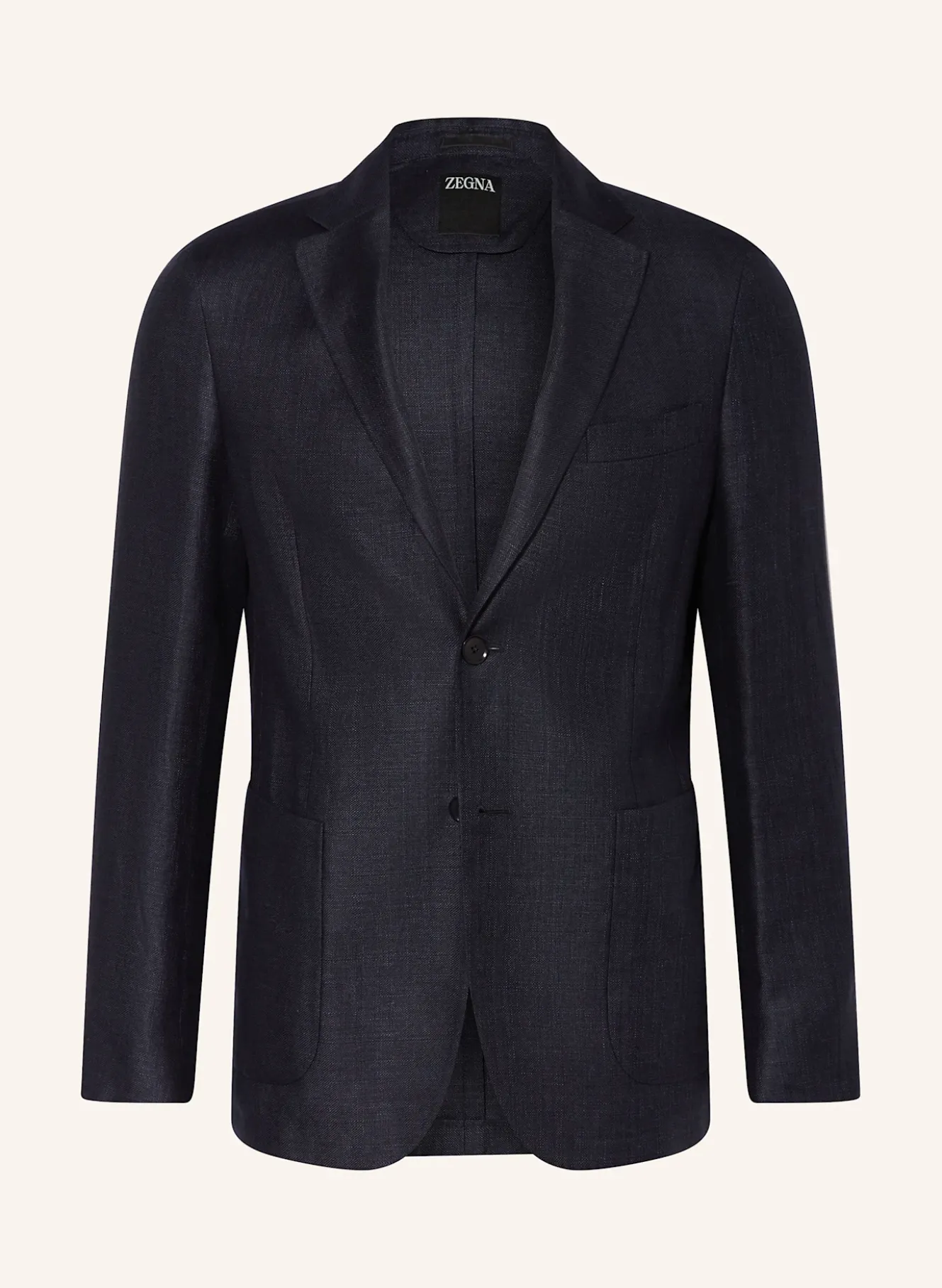 Sakko Slim Fit mit Leinen