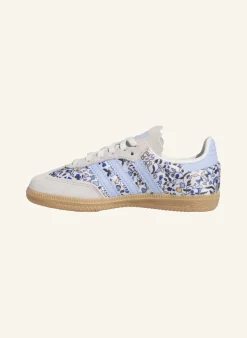 SAMBA OG X LIBERTY LONDON COMFORT CLOSURE ELASTIC LACE KIDS SCHUH