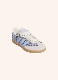 SAMBA OG X LIBERTY LONDON COMFORT CLOSURE ELASTIC LACE KIDS SCHUH