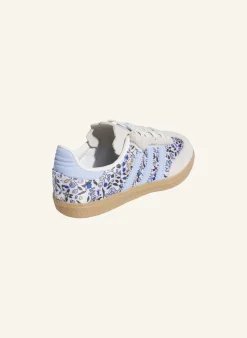 SAMBA OG X LIBERTY LONDON COMFORT CLOSURE ELASTIC LACE KIDS SCHUH
