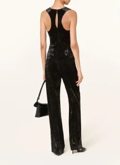 Samt-Jumpsuit